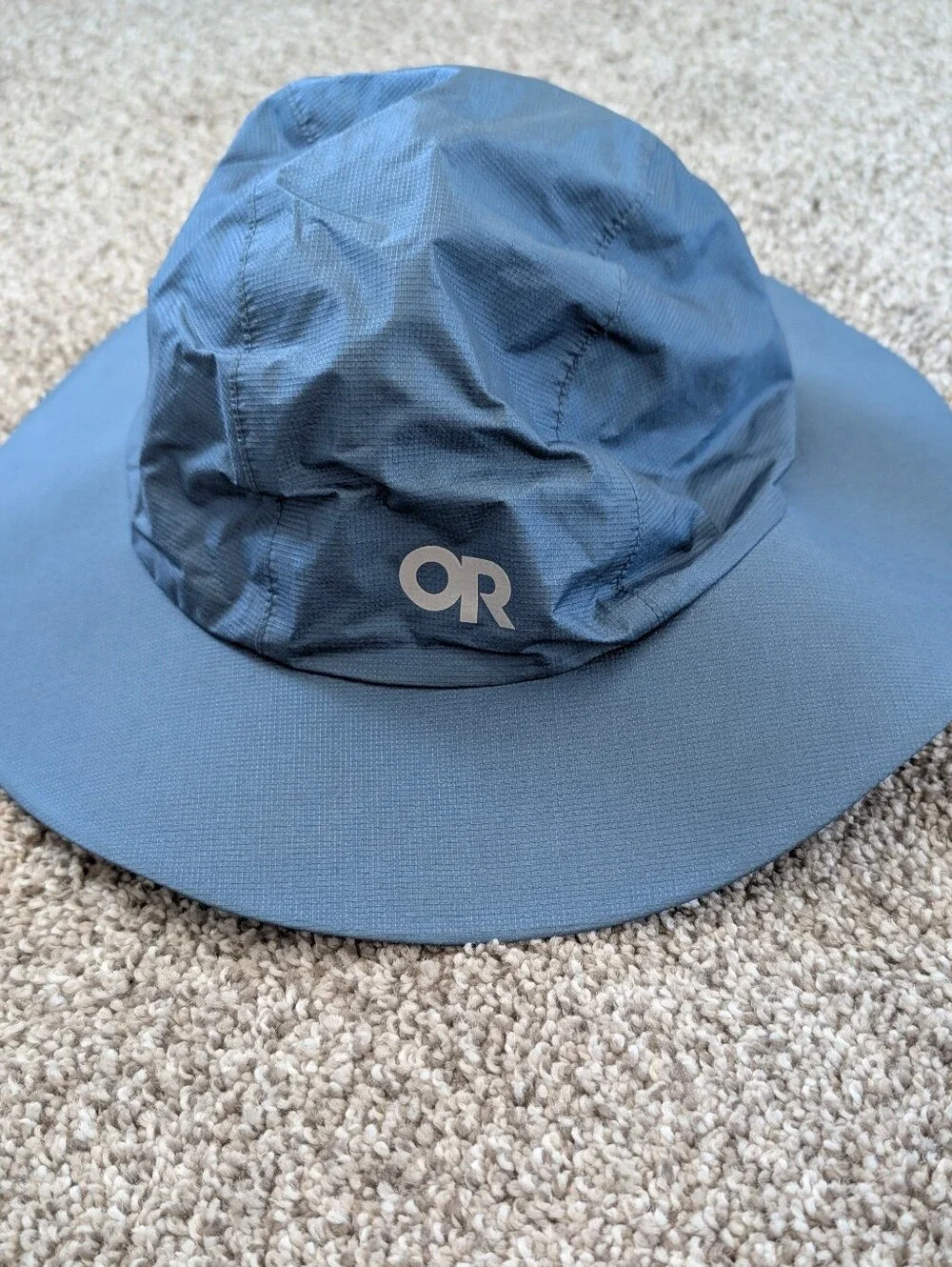 Outdoor Research Slate Blue Wide-Brim Sun Hat
